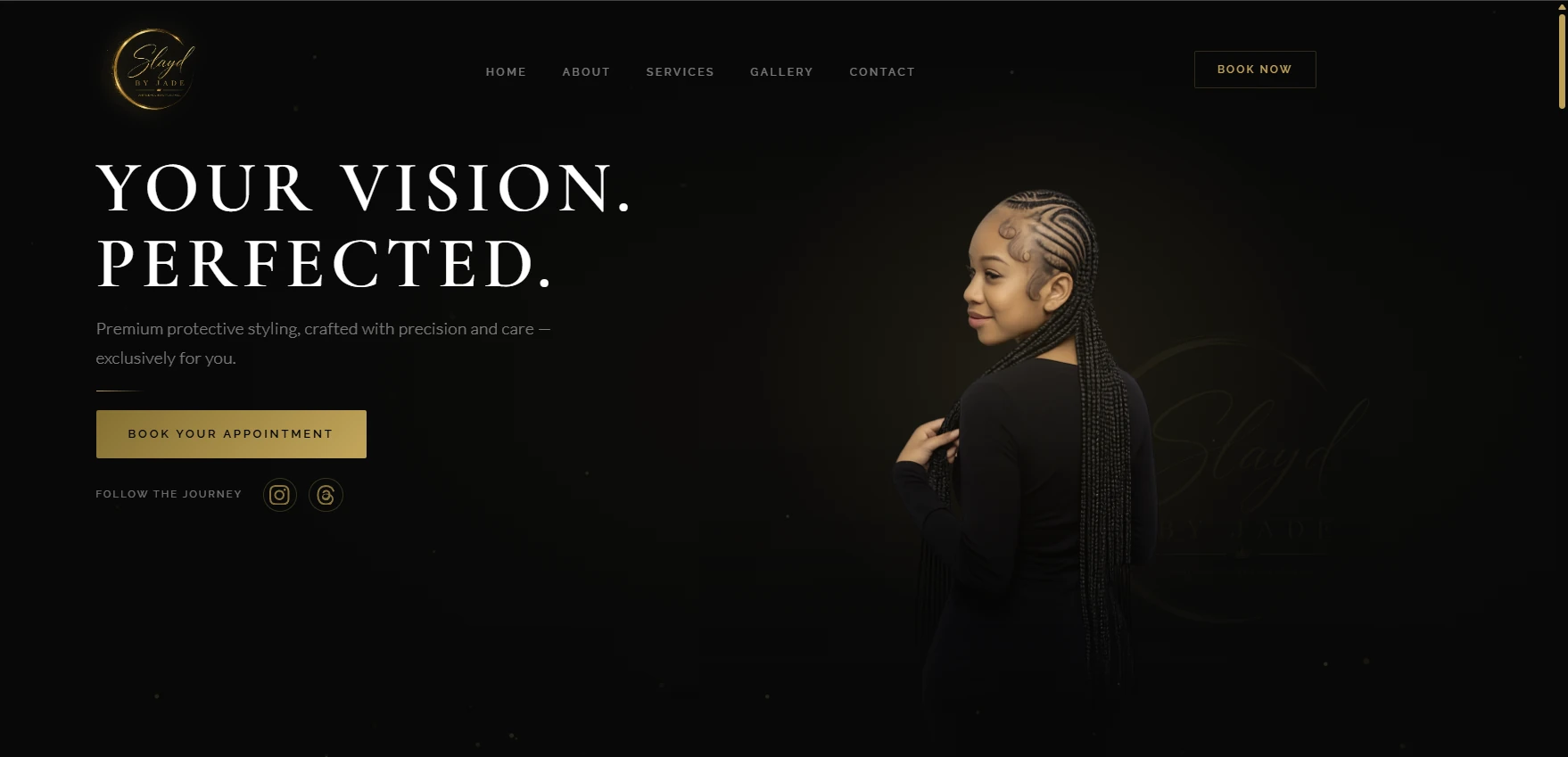 Slayd by Jade homepage