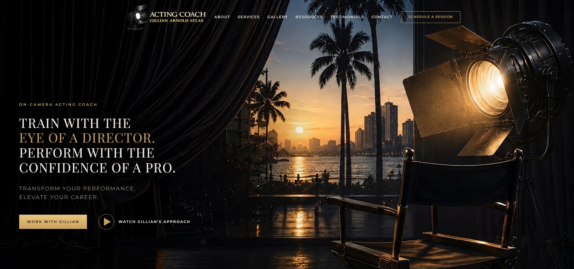 Acting Coach — Gillian Arnold Atlas homepage